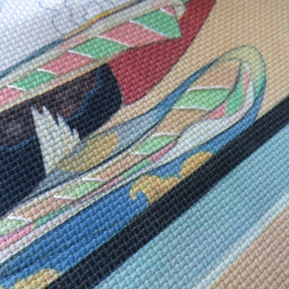 Tayu No Count Dimensions Cross Stitch Kit Geisha by Haruyo Martin 1990 Open - Picture 11 of 16